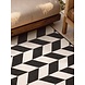 Buitenkleed - Haringey Terrick Zwart/Wit