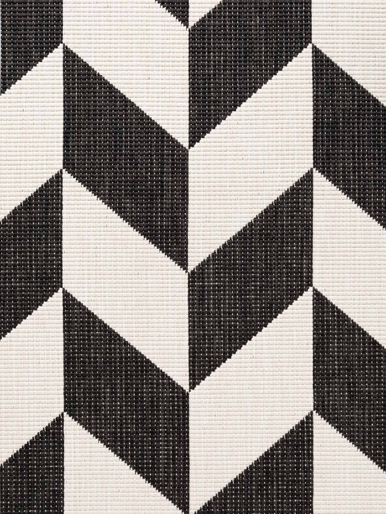 Buitenkleed - Haringey Terrick Zwart/Wit