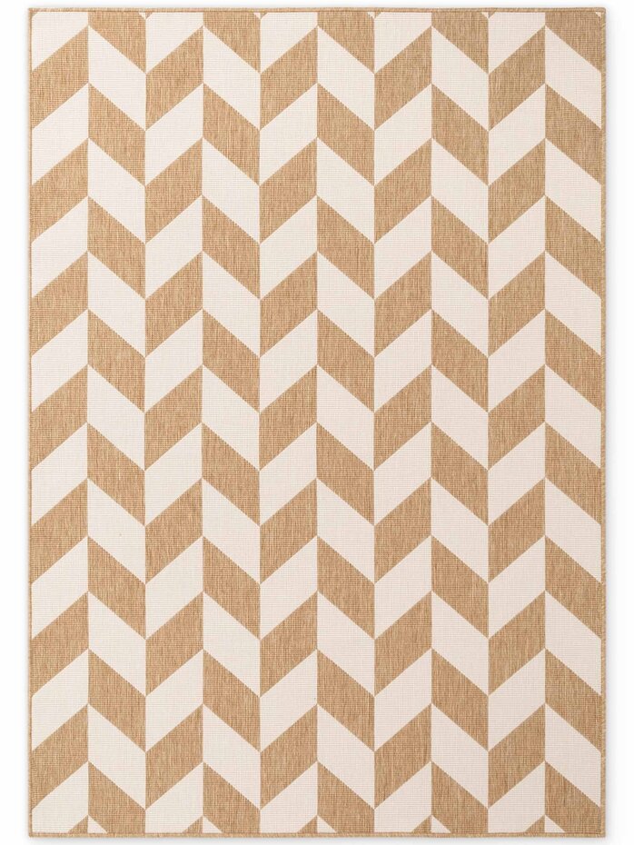 Buitenkleed - Haringey Terrick Naturel/Wit