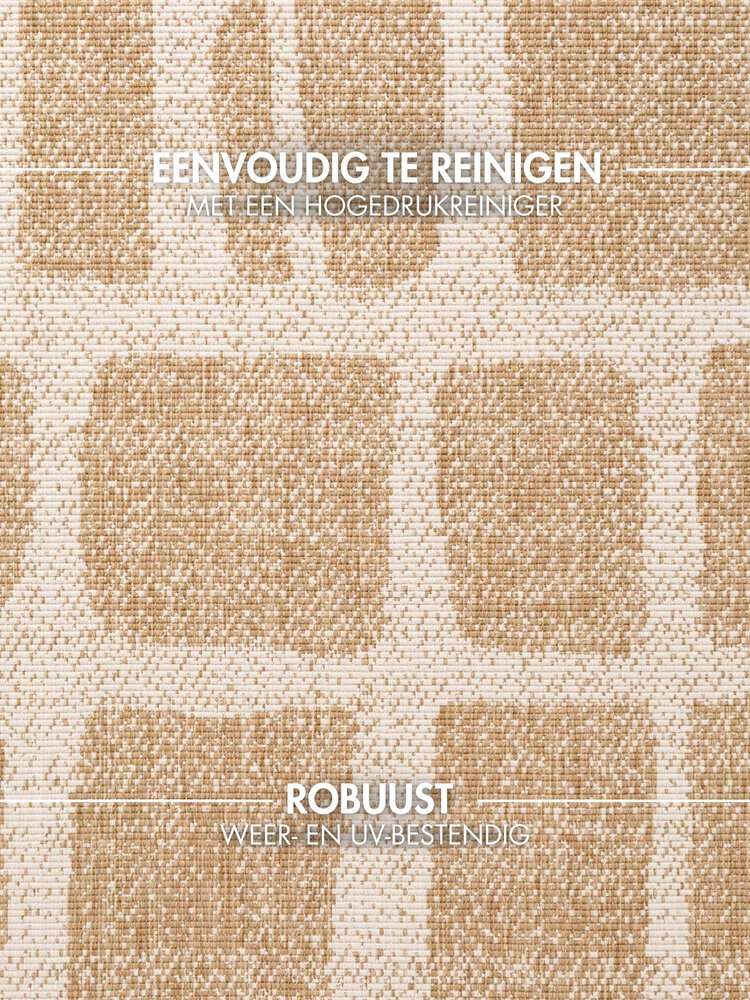 Buitenkleed - Haringey Ruskin Naturel/Beige