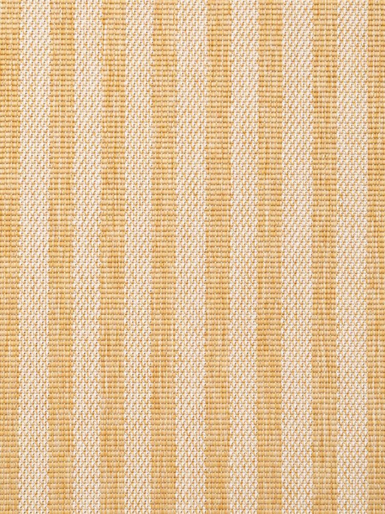Buitenkleed - Haringey Linley Okergeel/Wit