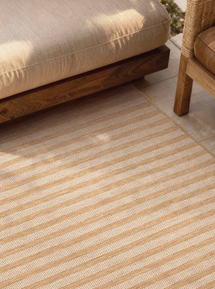 Buitenkleed - Haringey Linley Naturel/Wit Buitenkleed - Haringey Linley Naturel/Wit