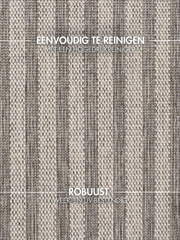 Buitenkleed - Haringey Linley Grijs/Wit Buitenkleed - Haringey Linley Grijs/Wit