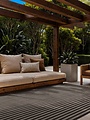 Buitenkleed - Haringey Linley Zwart/Wit
