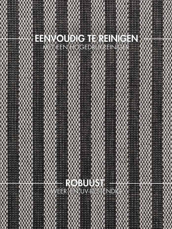 Buitenkleed - Haringey Linley Zwart/Wit Buitenkleed - Haringey Linley Zwart/Wit
