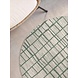 Rond buitenkleed - Haringey Crouch Groen/Wit Rond buitenkleed - Haringey Crouch Groen/Wit
