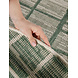 Rond buitenkleed - Haringey Crouch Groen/Wit Rond buitenkleed - Haringey Crouch Groen/Wit