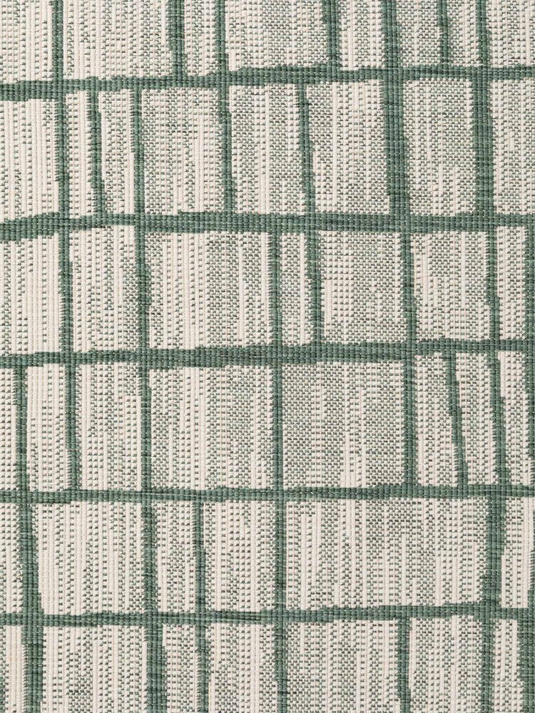 Rond buitenkleed - Haringey Crouch Groen/Wit Rond buitenkleed - Haringey Crouch Groen/Wit