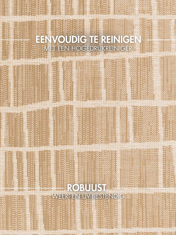 Rond buitenkleed - Haringey Crouch Naturel/Wit Rond buitenkleed - Haringey Crouch Naturel/Wit