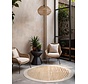 Rond buitenkleed - Haringey Bounds Naturel/Wit