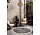 Rond buitenkleed - Haringey Bounds Zwart/Wit