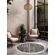 Rond buitenkleed - Haringey Bounds Zwart/Wit