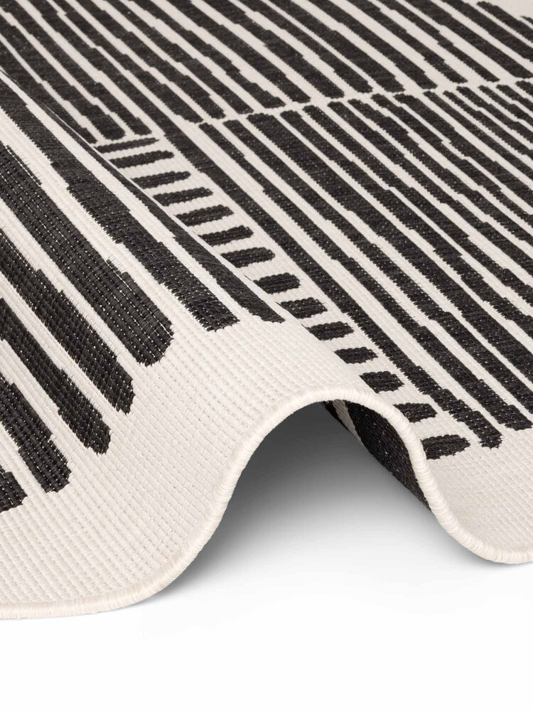 Rond buitenkleed - Haringey Bounds Zwart/Wit