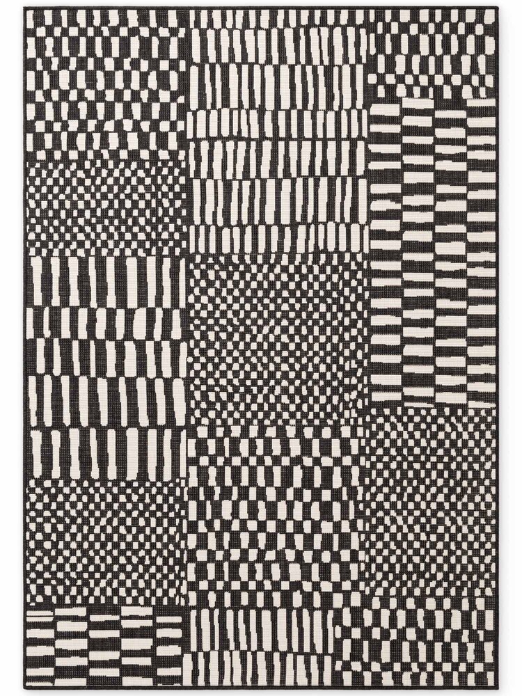 Buitenkleed - Haringey Barkham Zwart/Wit Buitenkleed - Haringey Barkham Zwart/Wit