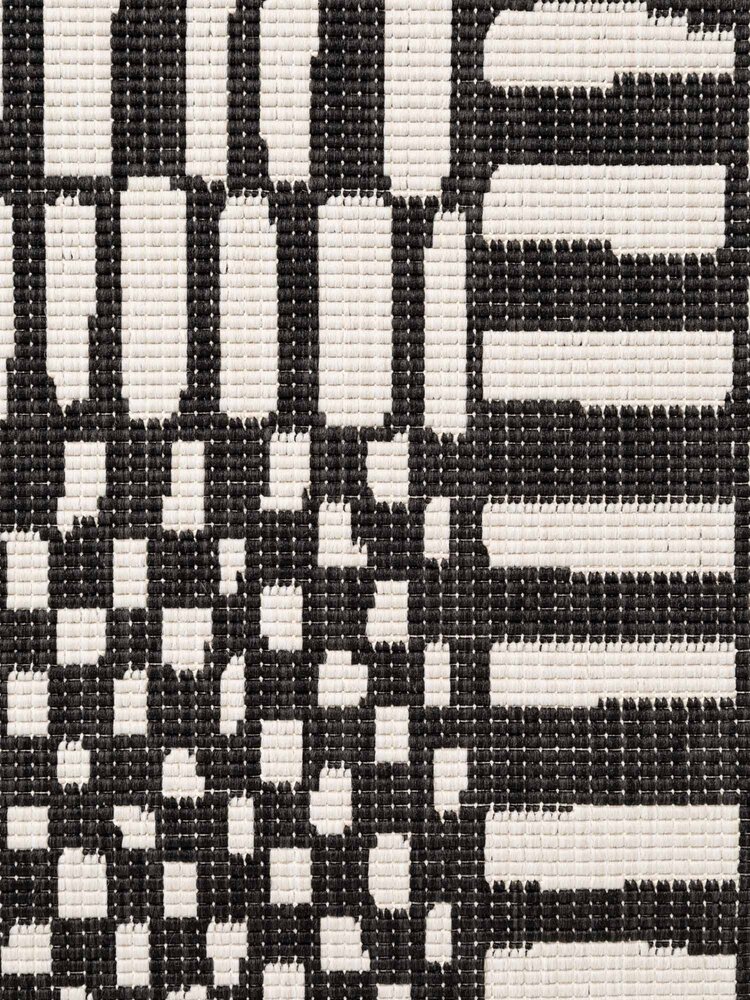 Buitenkleed - Haringey Barkham Zwart/Wit Buitenkleed - Haringey Barkham Zwart/Wit