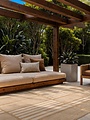 Buitenkleed - Haringey Allington Naturel/Wit