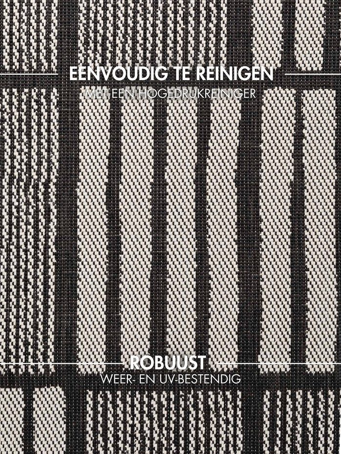 Buitenkleed - Haringey Allington Zwart/Wit Buitenkleed - Haringey Allington Zwart/Wit