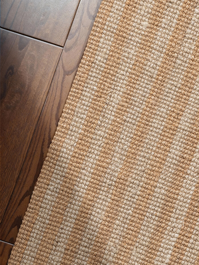 Jute vloerkleed - Harvest Amber Naturel/Creme Jute vloerkleed - Harvest Amber Naturel/Creme