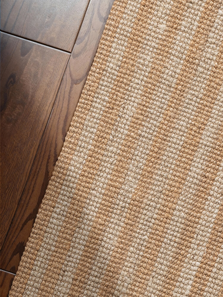 Jute vloerkleed - Harvest Amber Naturel/Creme Jute vloerkleed - Harvest Amber Naturel/Creme