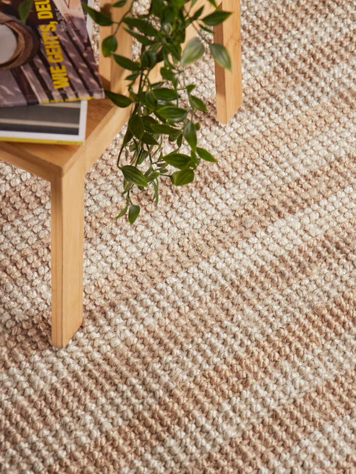 Jute vloerkleed - Harvest Amber Naturel/Creme Jute vloerkleed - Harvest Amber Naturel/Creme