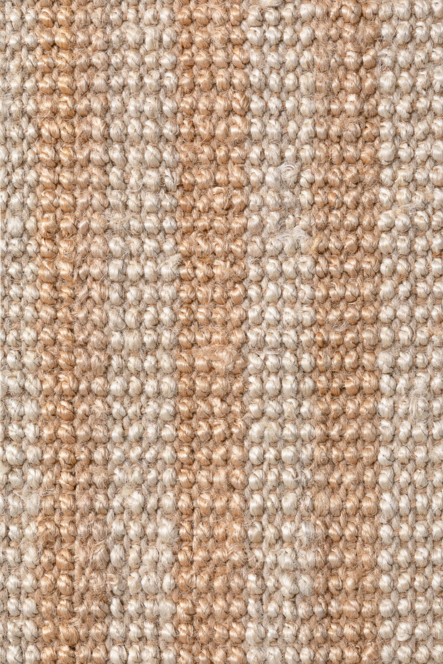 Jute vloerkleed - Harvest Amber Naturel/Creme Jute vloerkleed - Harvest Amber Naturel/Creme