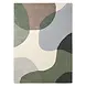 Wollen vloerkleed - Lunari Groen Wollen vloerkleed - Lunari Groen