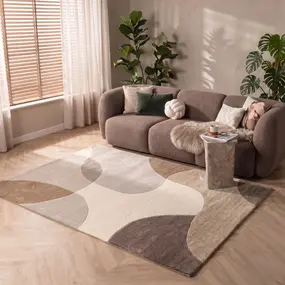 Art Weavers Wollen vloerkleed - Lunari Beige/Taupe Art Weavers Wollen vloerkleed - Lunari Beige/Taupe