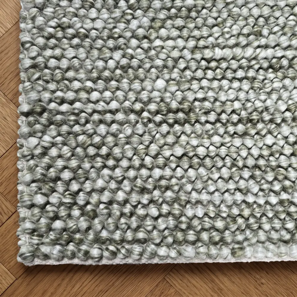 Wollen vloerkleed - Ventura Groen Wollen vloerkleed - Ventura Groen