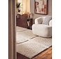 Geometrisch hoogpolig vloerkleed - Lambeth Creme