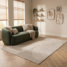 Modern vloerkleed - Eliora Japandi Beige