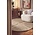 Rond geometrisch hoogpolig vloerkleed - Lambeth Beige