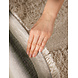 Rond geometrisch hoogpolig vloerkleed - Lambeth Creme Rond geometrisch hoogpolig vloerkleed - Lambeth Creme
