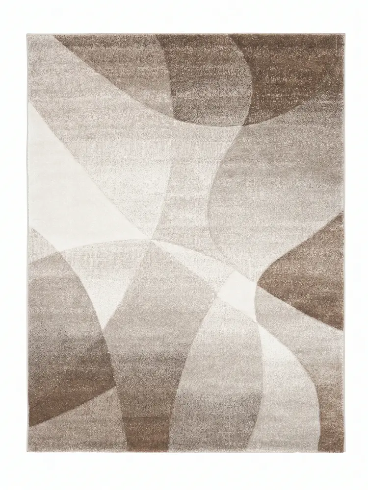 Abstract vloerkleed - Vernazza Beige/Grijs