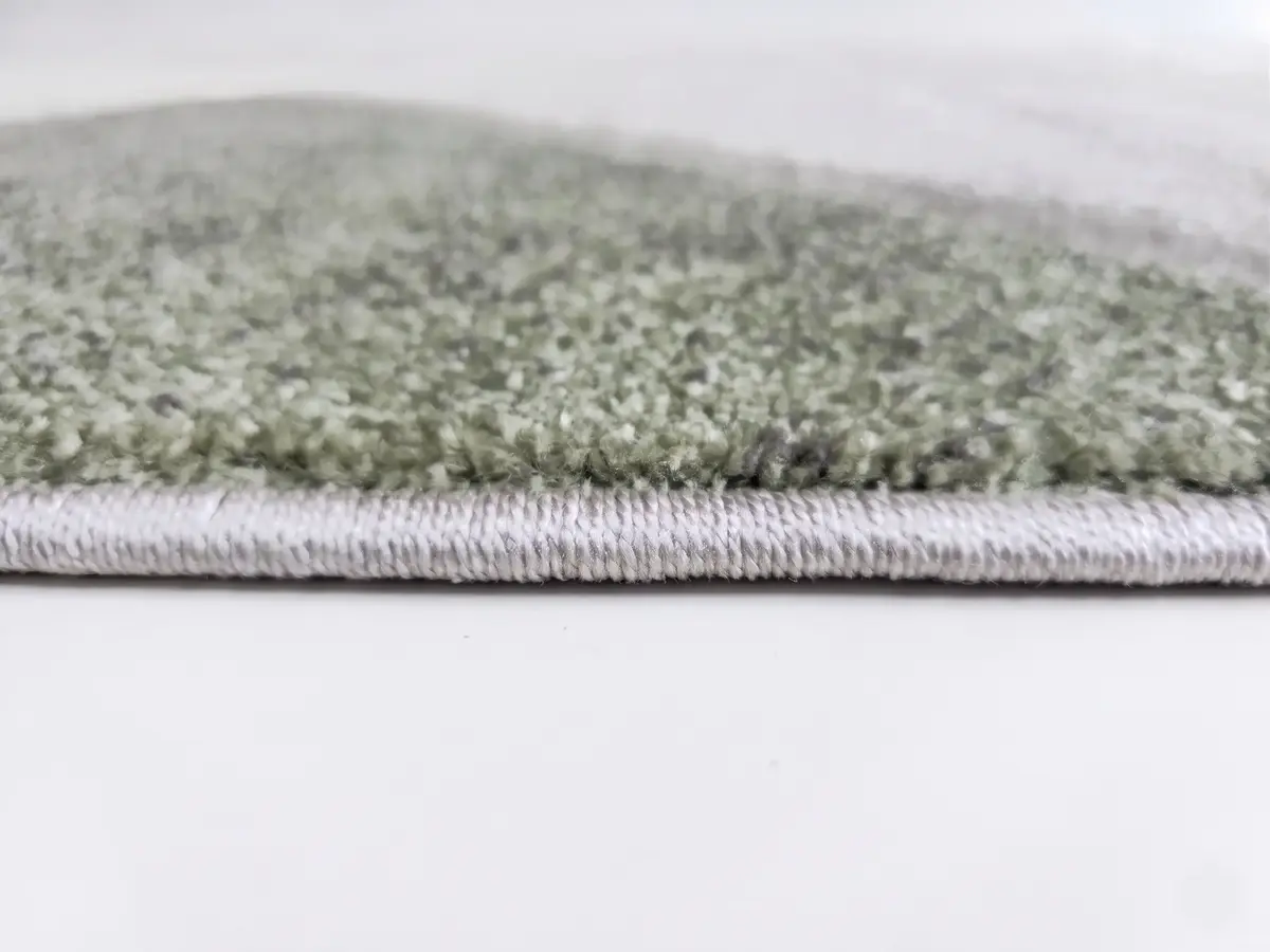 Abstract vloerkleed - Vernazza Groen/Creme