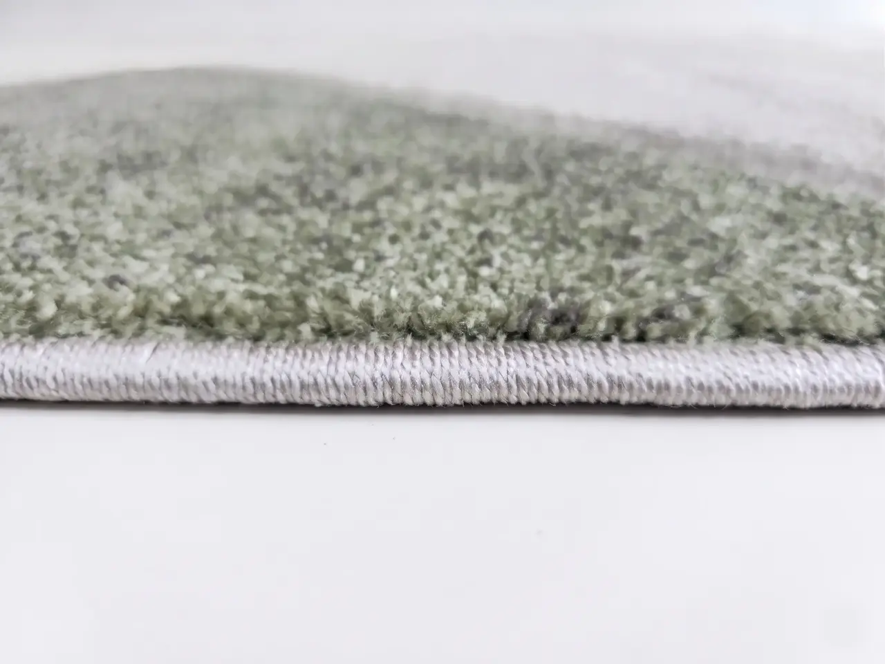 Abstract vloerkleed - Vernazza Groen/Creme