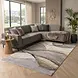 Abstract vloerkleed - Belos Beige/Grijs/Taupe