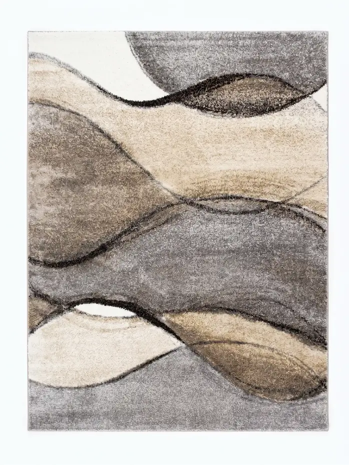 Abstract vloerkleed - Belos Beige/Grijs/Taupe