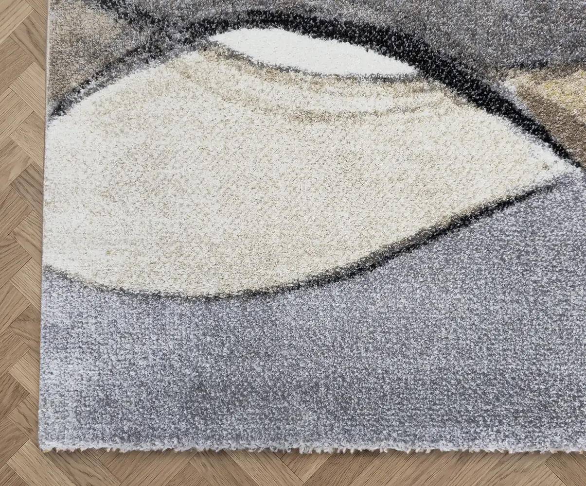 Abstract vloerkleed - Belos Beige/Grijs/Taupe