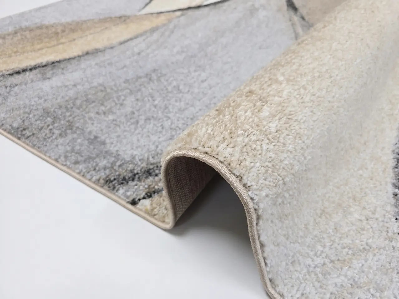 Abstract vloerkleed - Belos Beige/Grijs/Taupe