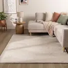 Laagpolig fluffy vloerkleed - Amalfi Beige