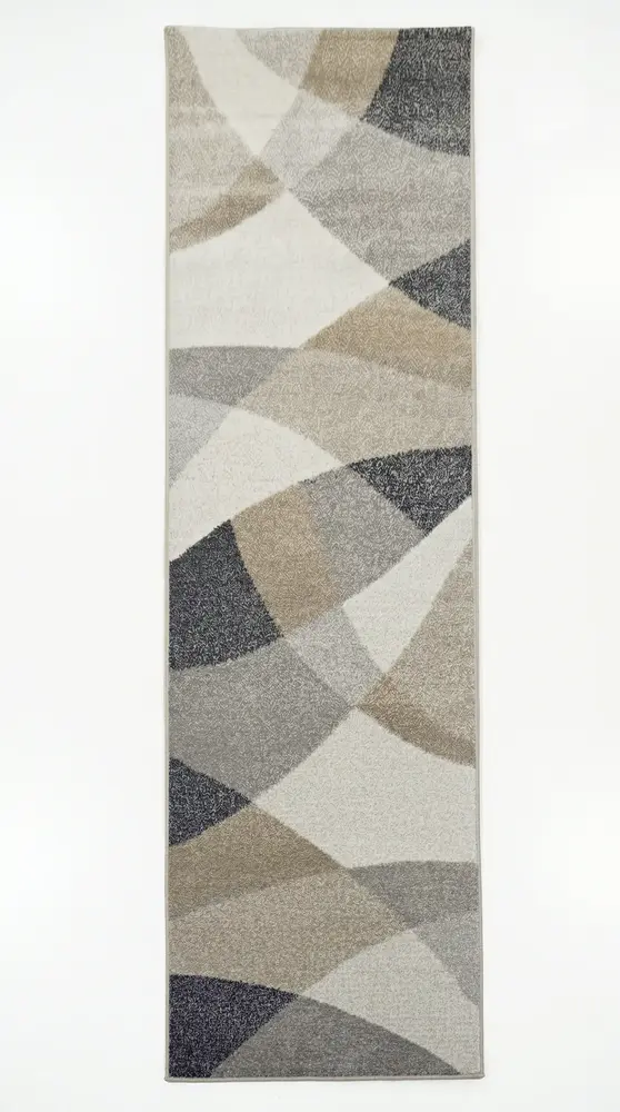Loper Modern vloerkleed - Belos Beige/Grijs Loper Modern vloerkleed - Belos Beige/Grijs