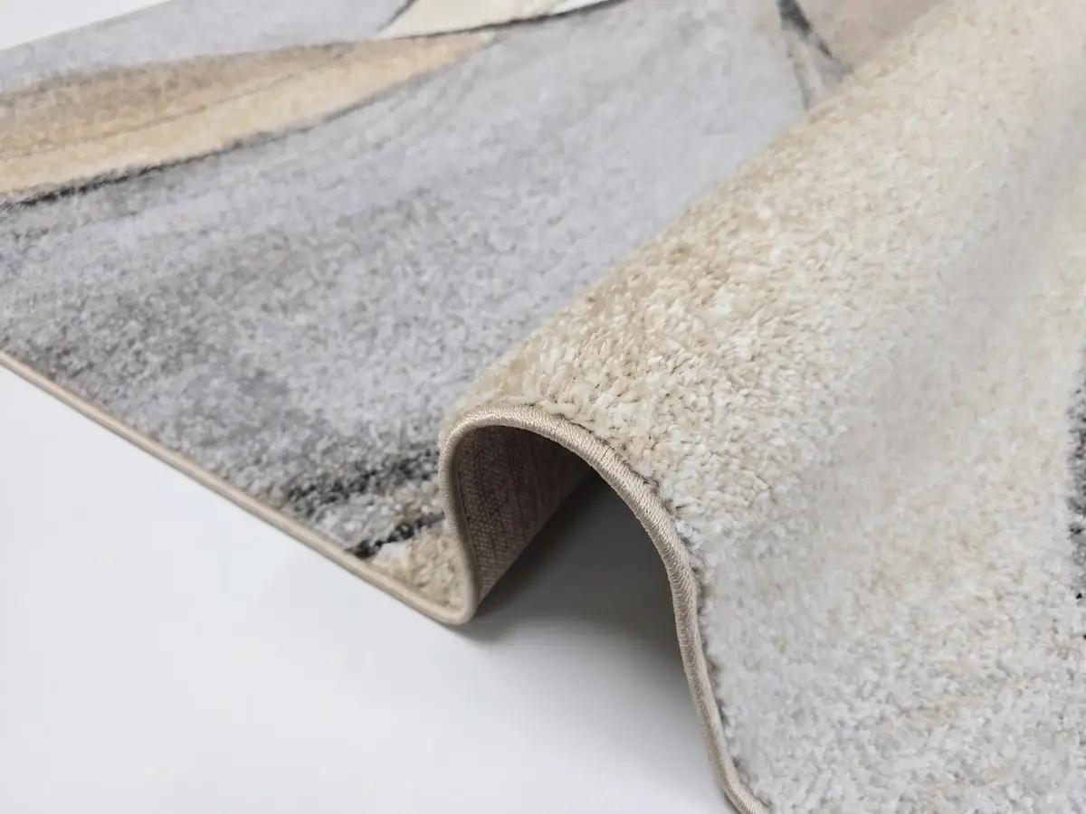 Loper Abstract vloerkleed - Belos Beige/Grijs/Taupe Loper Abstract vloerkleed - Belos Beige/Grijs/Taupe