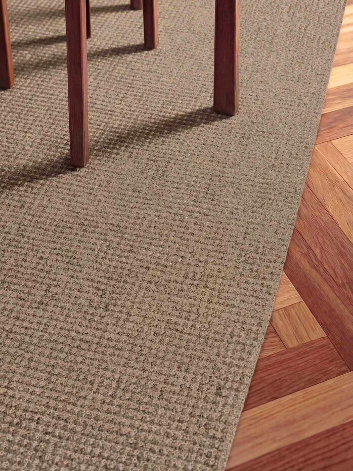 Wollen vloerkleed - Greenwich Beige Wollen vloerkleed - Greenwich Beige