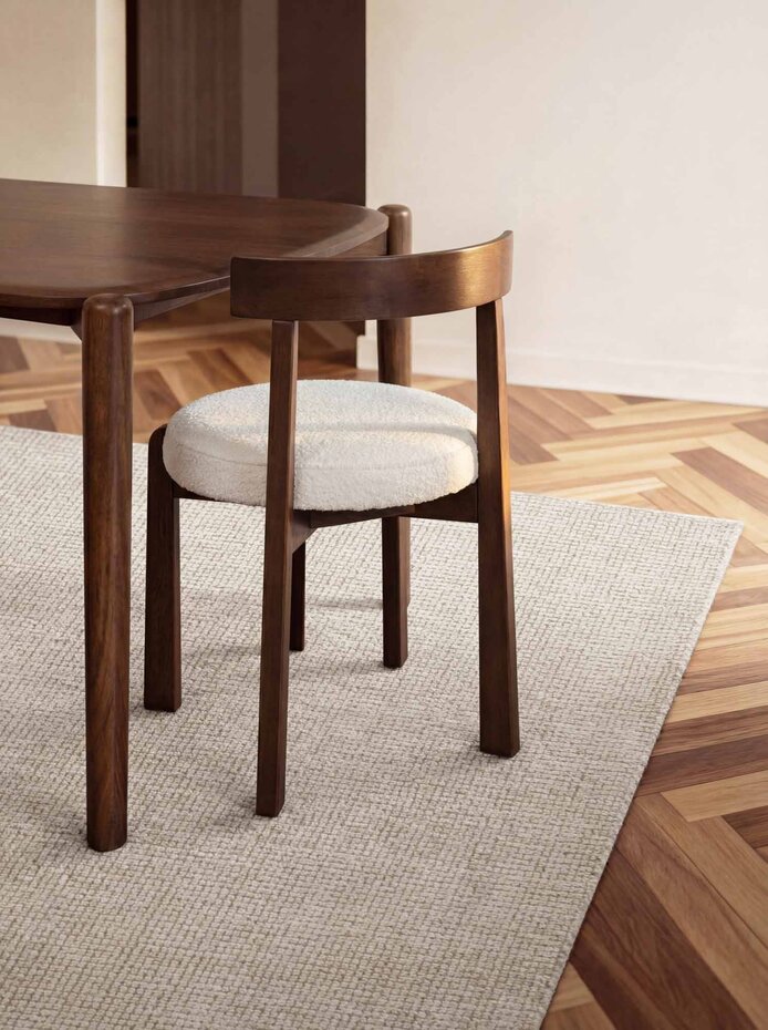 Wollen vloerkleed - Greenwich Naturel Wit Wollen vloerkleed - Greenwich Naturel Wit