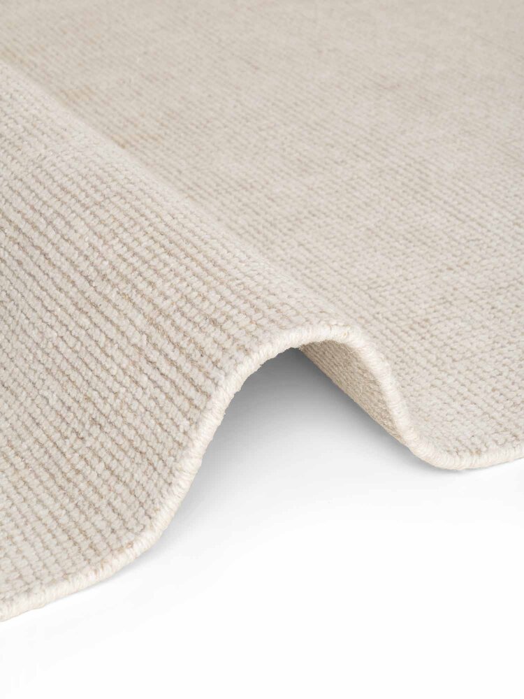 Wollen vloerkleed - Greenwich Naturel Wit Wollen vloerkleed - Greenwich Naturel Wit
