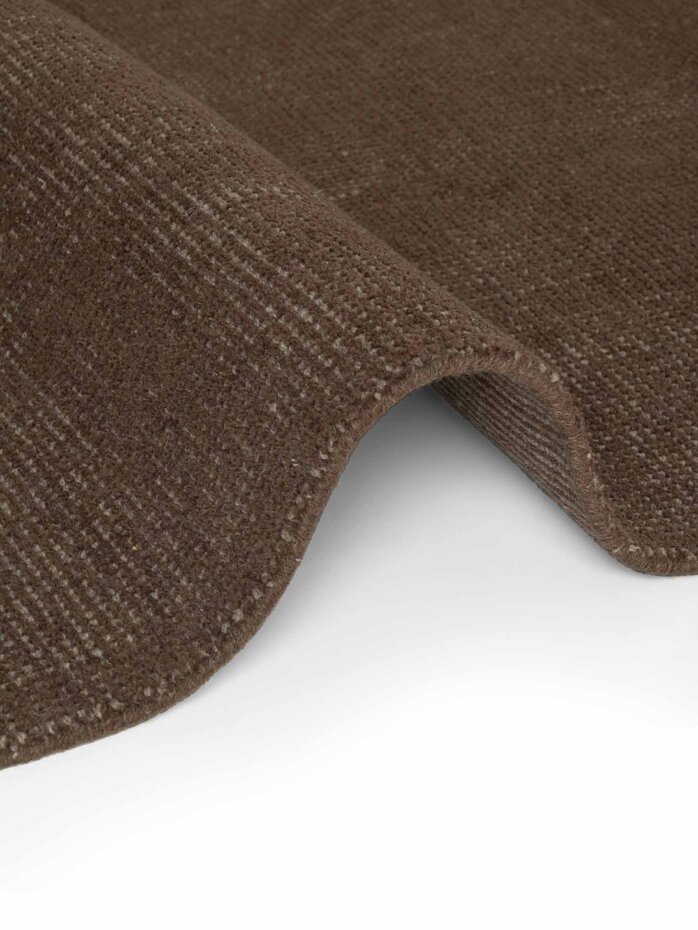 Wollen vloerkleed - Greenwich Bruin Wollen vloerkleed - Greenwich Bruin