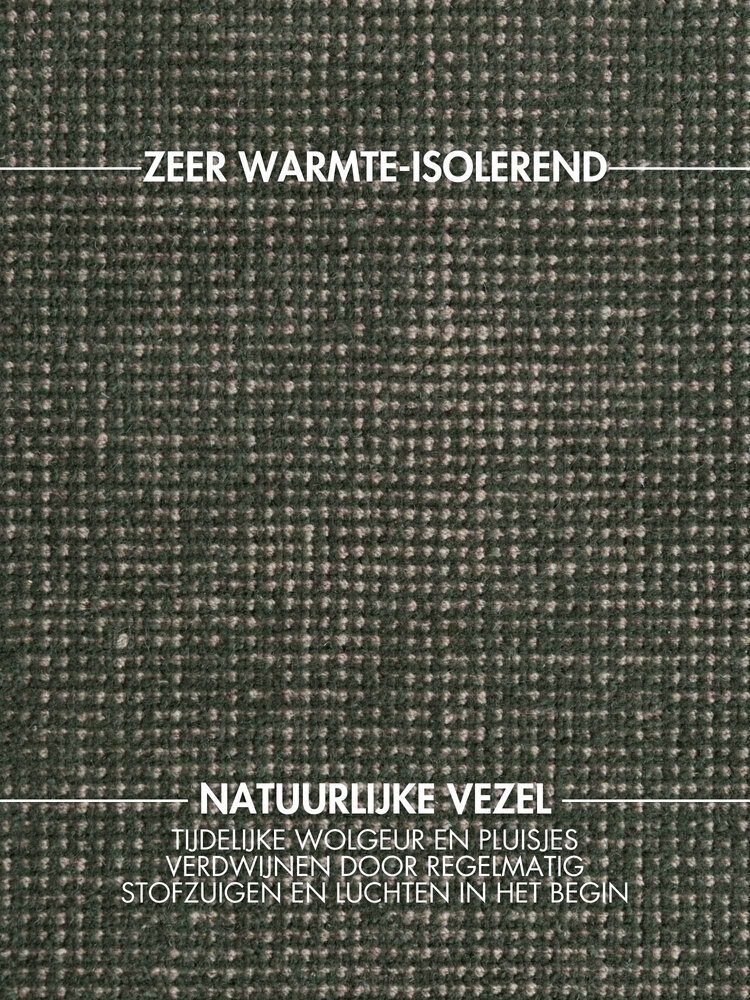 Wollen vloerkleed - Greenwich Groen Wollen vloerkleed - Greenwich Groen