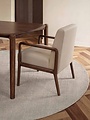 Rond wollen vloerkleed - Greenwich Naturel Wit