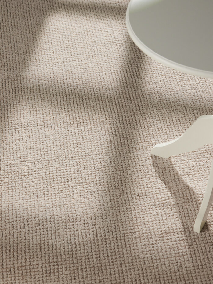 Rond wollen vloerkleed - Greenwich Naturel Wit Rond wollen vloerkleed - Greenwich Naturel Wit