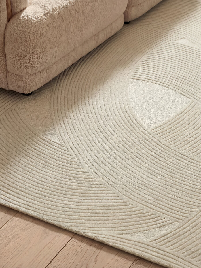 Wollen vloerkleed - Kensington Creme Wollen vloerkleed - Kensington Creme